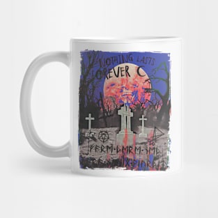 NOTHING LASTS FOREVER. THE BONE YARD Mug